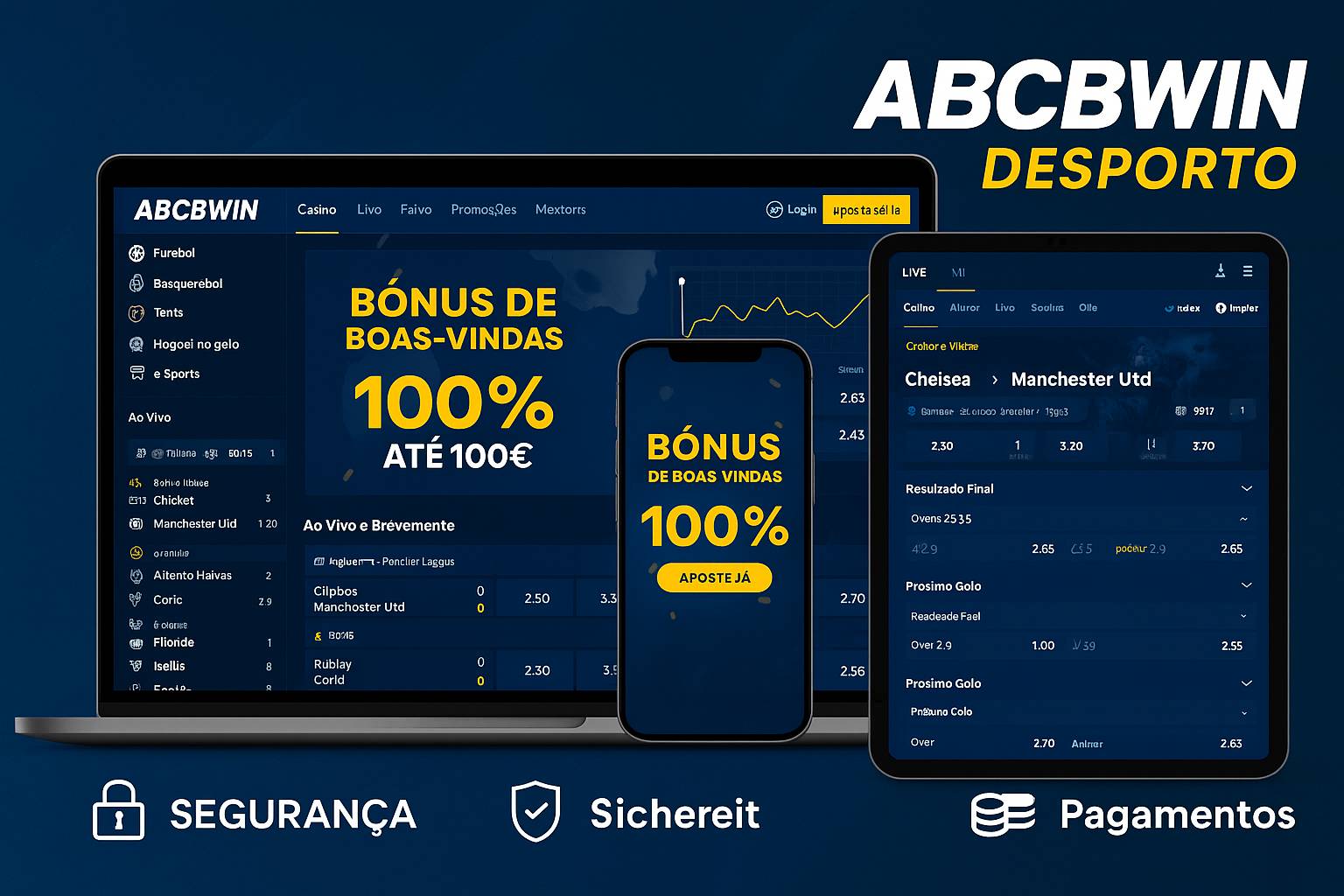 Aposte em apostas esportivas no cassino online ABCBWIN